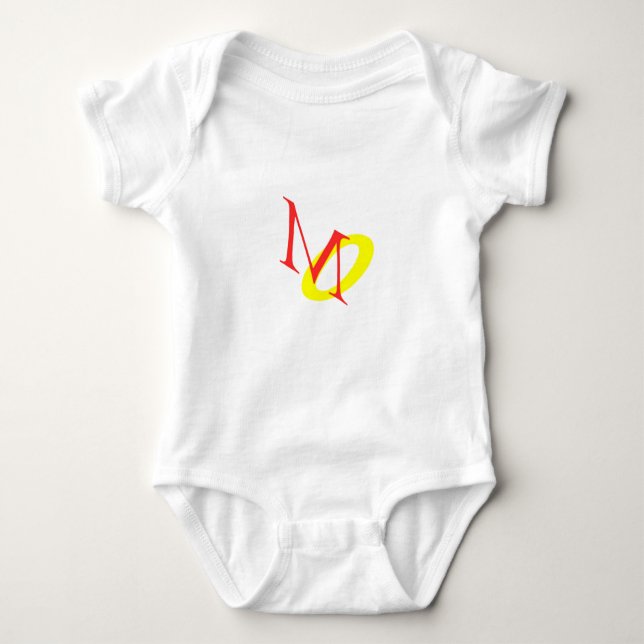 Baby omega baby bodysuit (Front)