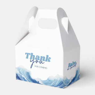 Baby On Board Baby Shower Box, Surf Baby Shower Favour Box