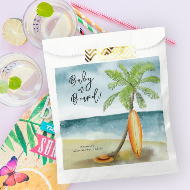 Baby on board Baby Shower Favour Bag (Creator Uploaded)