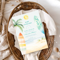 Baby on Board Beach Surf Baby Shower