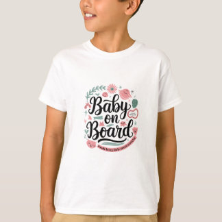 "Baby on Board – Kids' T-Shirt