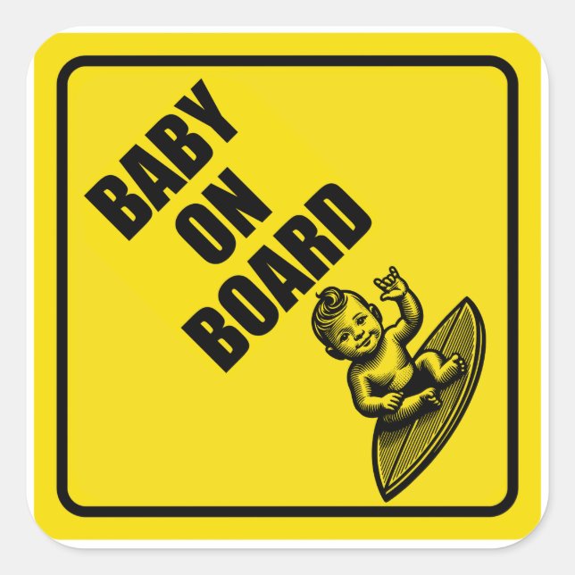 Baby On Board Sticker (Front)