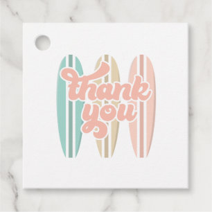 Baby on Board Surfboard Beach Baby Shower Favour Tags