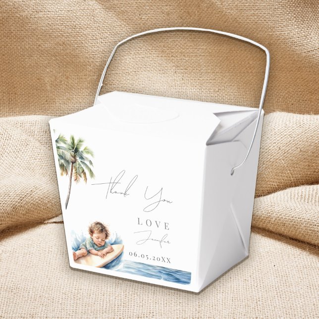 Baby on Board, surfing Baby Shower Favour Box (Creator Uploaded)