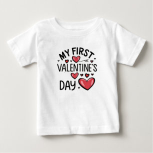 Baby on his first Valentine's Day T-Shirt