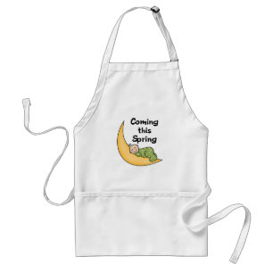 Baby on Moon Spring Standard Apron