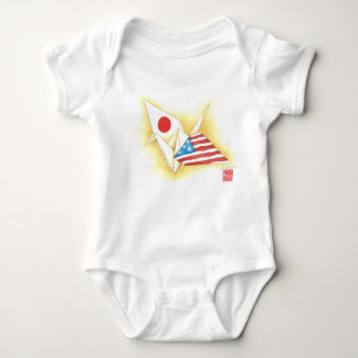 Baby One Piece ~ Japan-U.S. Friendship Baby Bodysuit