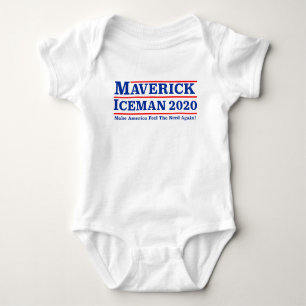 Baby One Piece Maverick Iceman 2020 Election Baby Bodysuit