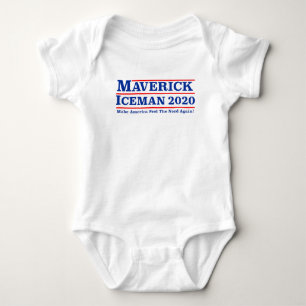 Baby One Piece Maverick Iceman 2020 Election Bodysuit