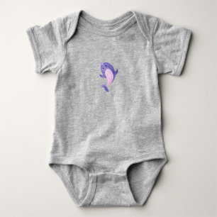 Baby Onesie / Romper: Narwhal