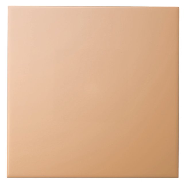 baby orange ceramic tile (Front)