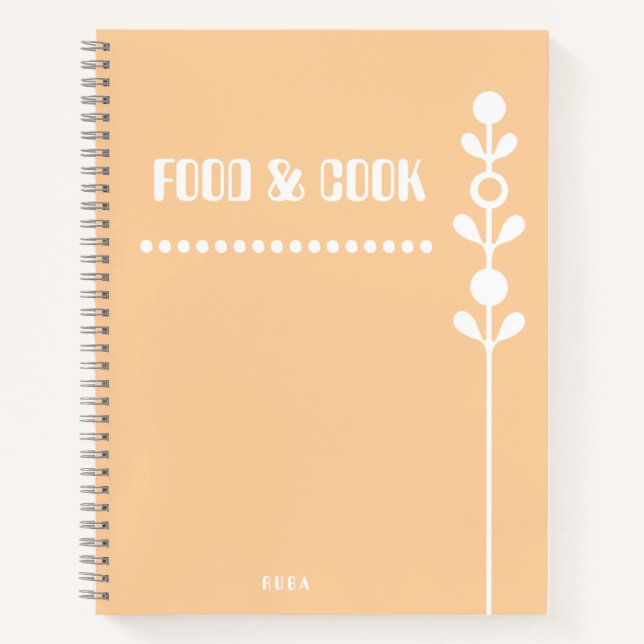 Baby orange Notebook (Front)