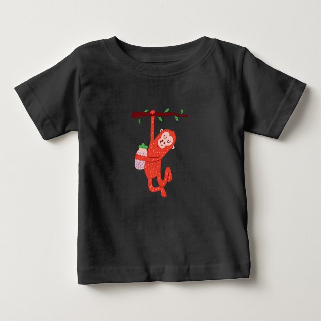 Baby Orangutan Baby T-Shirt (Front)