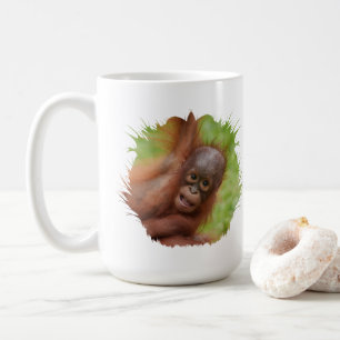 Baby Orangutan Joy Coffee Mug