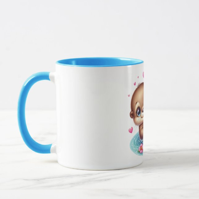 Baby otter mug (Left)