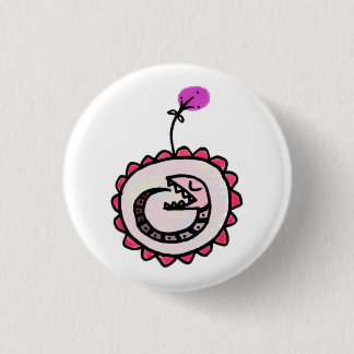 baby ouroboros 3 cm round badge