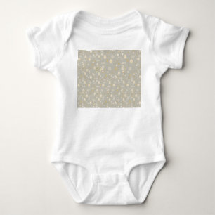 Baby Outfit – Gold Hearts & Baby Bottle 2026 Celeb Bodysuit