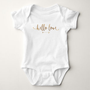 BABY OUTFIT ONSIE   Boho Gold Arrow Modern Chic Bodysuit