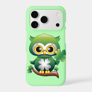 Baby Owl Cute St Patrick Cartoon