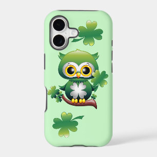 Baby Owl Cute St Patrick Cartoon