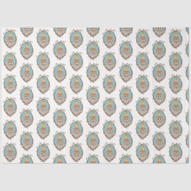 Baby Owl tissue paper (Front)