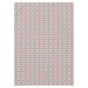 Baby Owls On Pale Pink Background Pattern Tablecloth