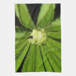 Baby Palm Plant by Shirley Taylor Tea Towel