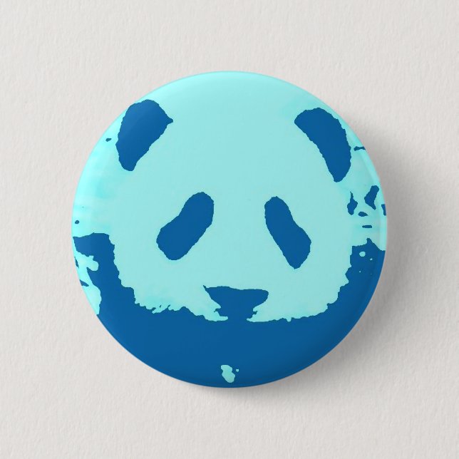 Baby Panda 6 Cm Round Badge (Front)