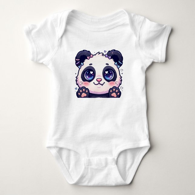 Baby Panda Bodysuit (Front)