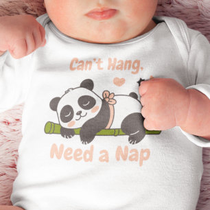 Baby panda bodysuit