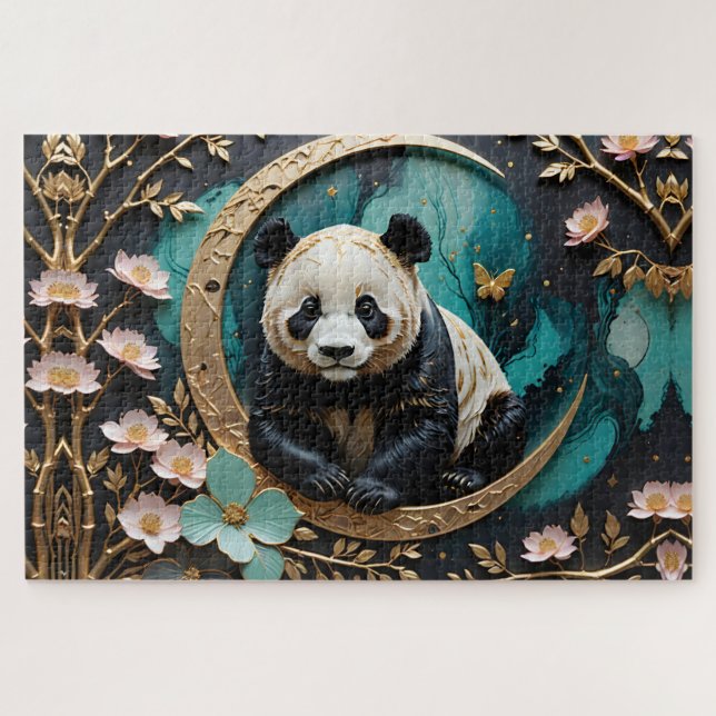 Baby Panda  Jigsaw Puzzle (Horizontal)