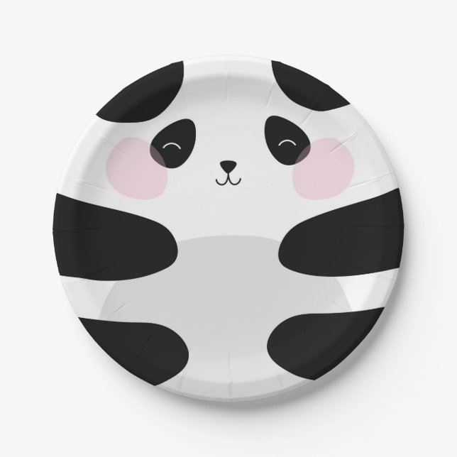 BABY PANDA PAPER PLATES (Front)