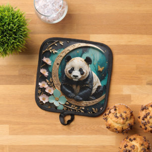 Baby Panda Pot Holder