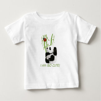 baby panda shirt, I am so cute! Baby T-Shirt