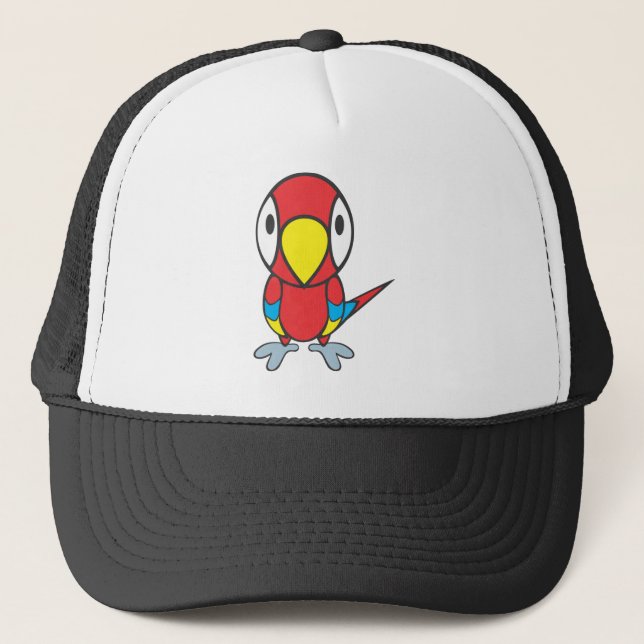Baby Parrot Trucker Hat (Front)