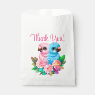 Baby Parrot Twins Favour Bag