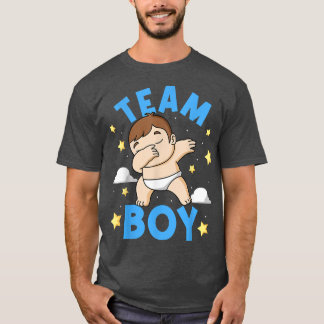 Baby Party Team Boy Gender Reveal  T-Shirt