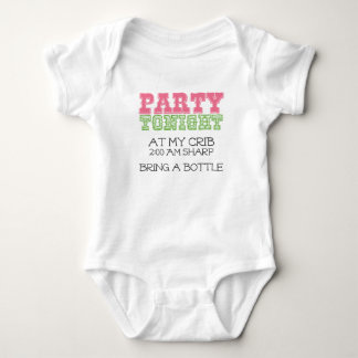 Baby Party Tonight at My Crib Bodysuit