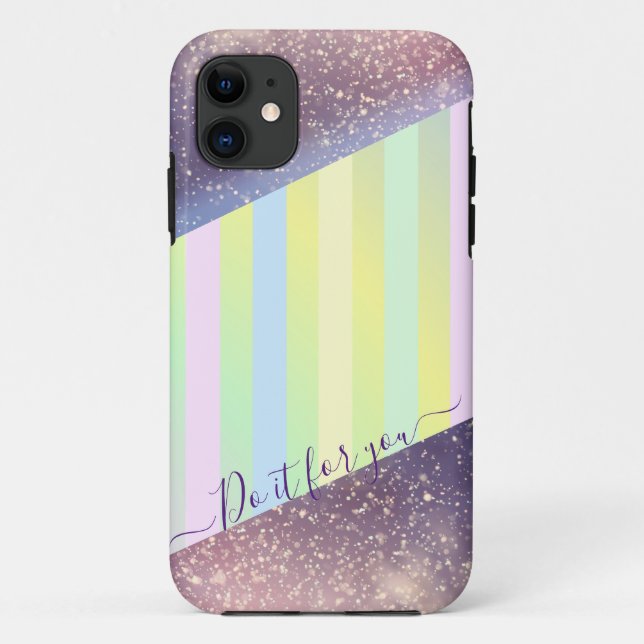 Baby pastel colours IPhone Case (Back)