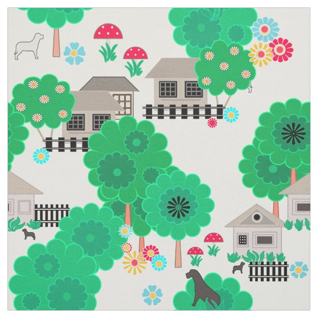 Baby patterns fabric (Swatch)