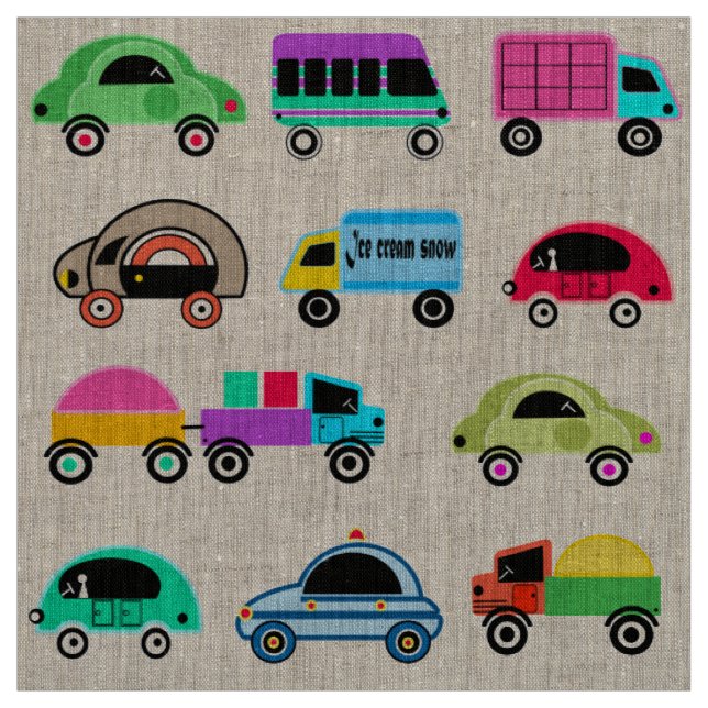 Baby patterns fabric (Swatch)