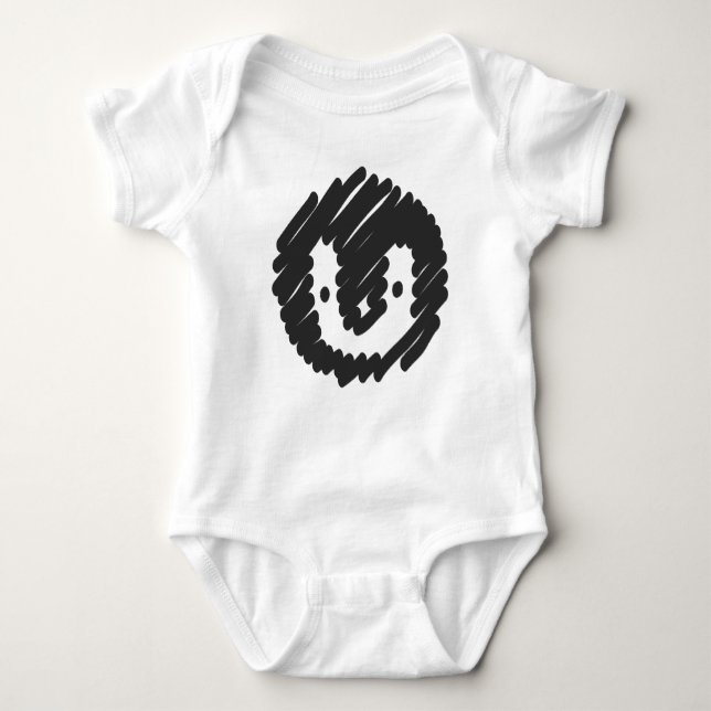 Baby Penguin Baby Bodysuit (Front)