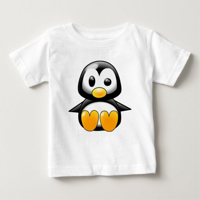 Baby Penguin Baby T-Shirt (Front)