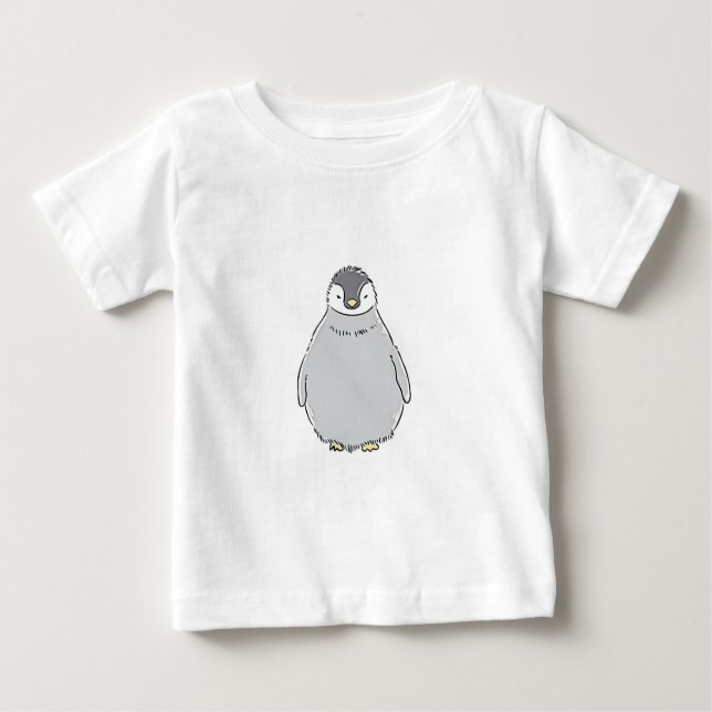 Baby Penguin Baby T-Shirt (Front)