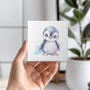 Baby Penguin Ceramic Tile