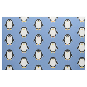Baby Penguin Pattern Fabric