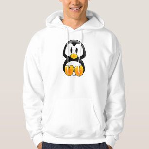 baby penguin tux hoodie