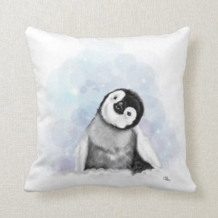 Baby Penguins Pillow