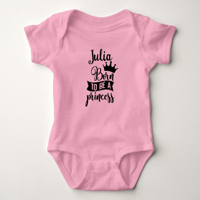 Baby  Personalised Bodysuit (Front)