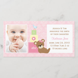 Baby Photo Announcement